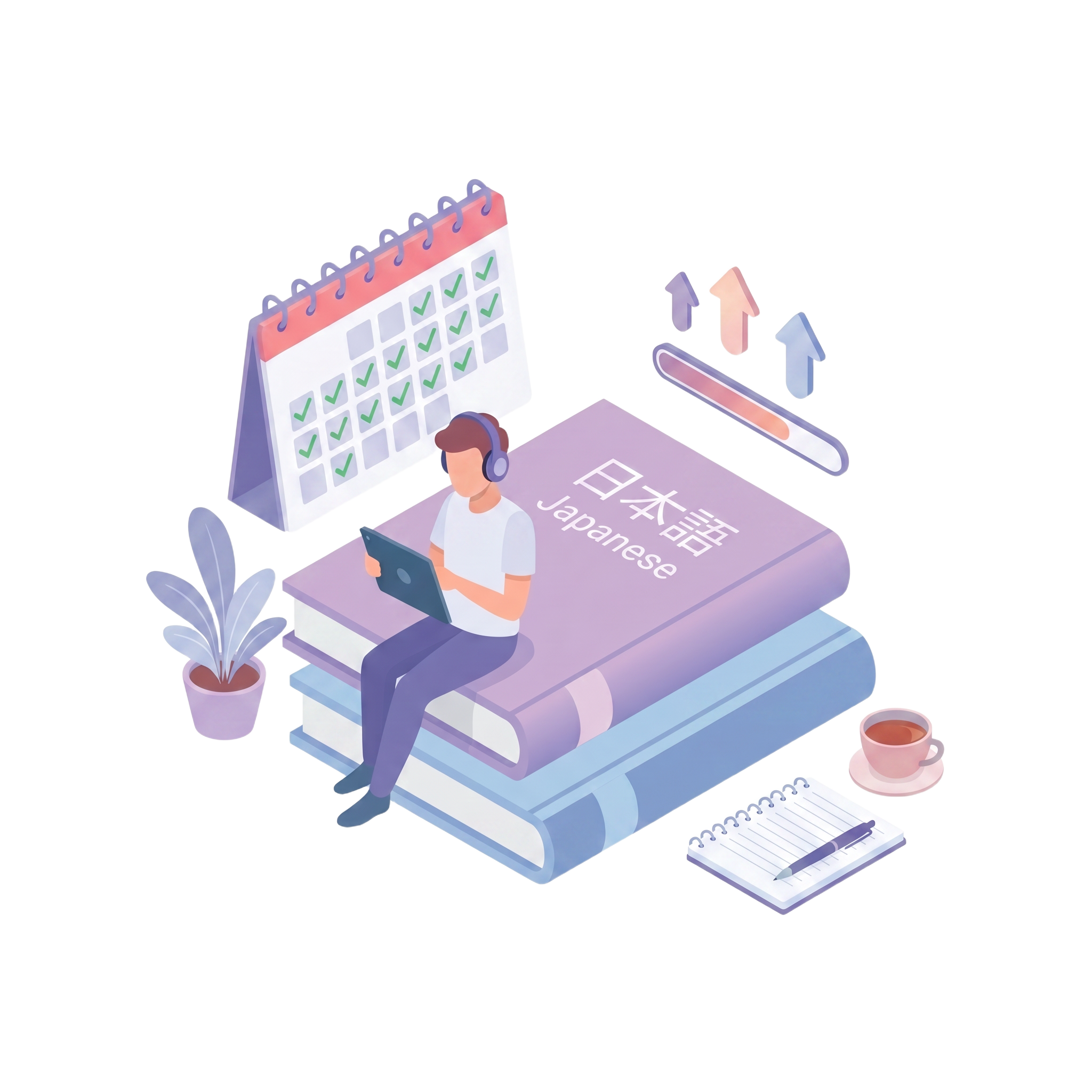 継続しやすいイラスト